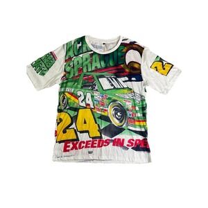 NASCAR VTG  JG Motorsports 1997 Dupont White T-Shirt Mens M Competitors